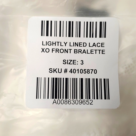 ❤️NWT VINTAGE TORRID BRA - LIGHTLY LINED - LACE - XO FRONT BRALETTE - PLUS SIZE - Picture 4 of 12